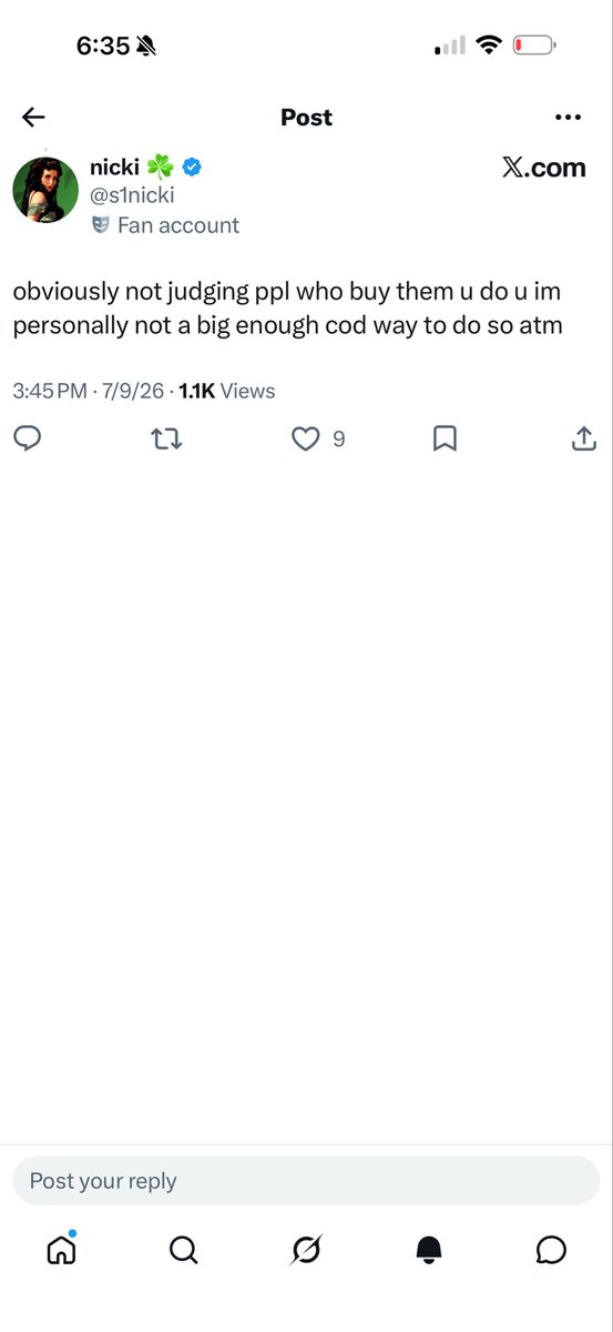LongShotAnima's tweet photo. @s1nicki Then your Down syndrome ass posts something like this, probably after being shown how stupid you are.

Wah. Wah. Wah.

“Hope the dick taste good.” Bitch sloppy topping that Elon blood money though for the X payouts. https://t.co/8tq16Pgsy0