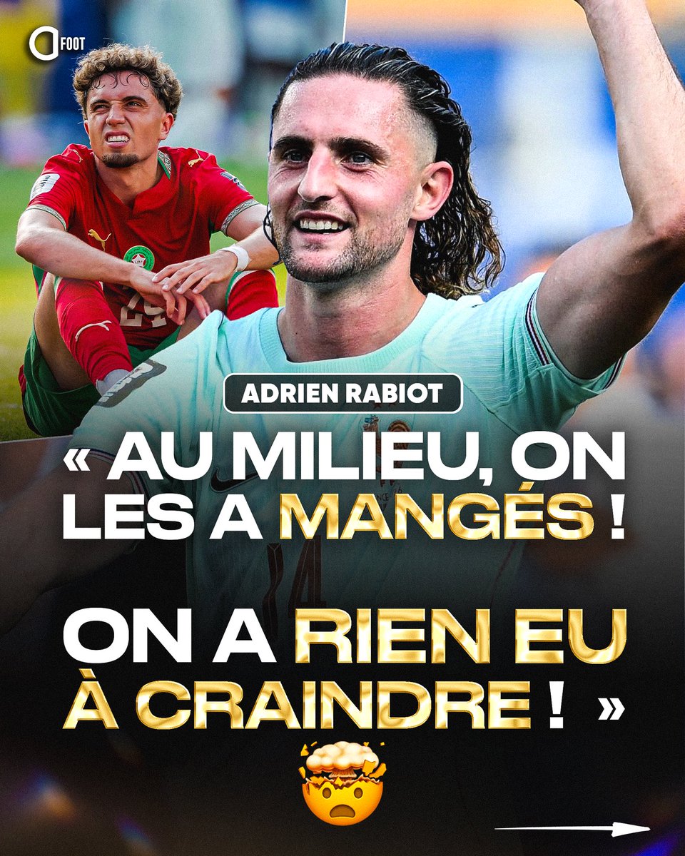 ActuFoot_'s tweet photo. Le Duc a parlé. 🥶🇫🇷🇲🇦 https://t.co/8bshikXAHB