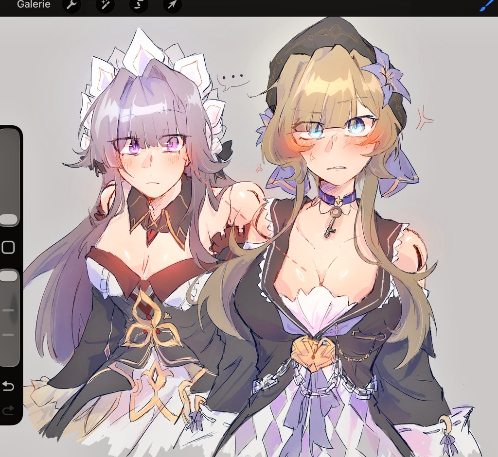 CaitoAyu's tweet photo. Herta Sandrone outfit swap
I love my ball jointed marionettes (⁠｡⁠ﾉ⁠ω⁠＼⁠｡⁠) https://t.co/irvf511jUA