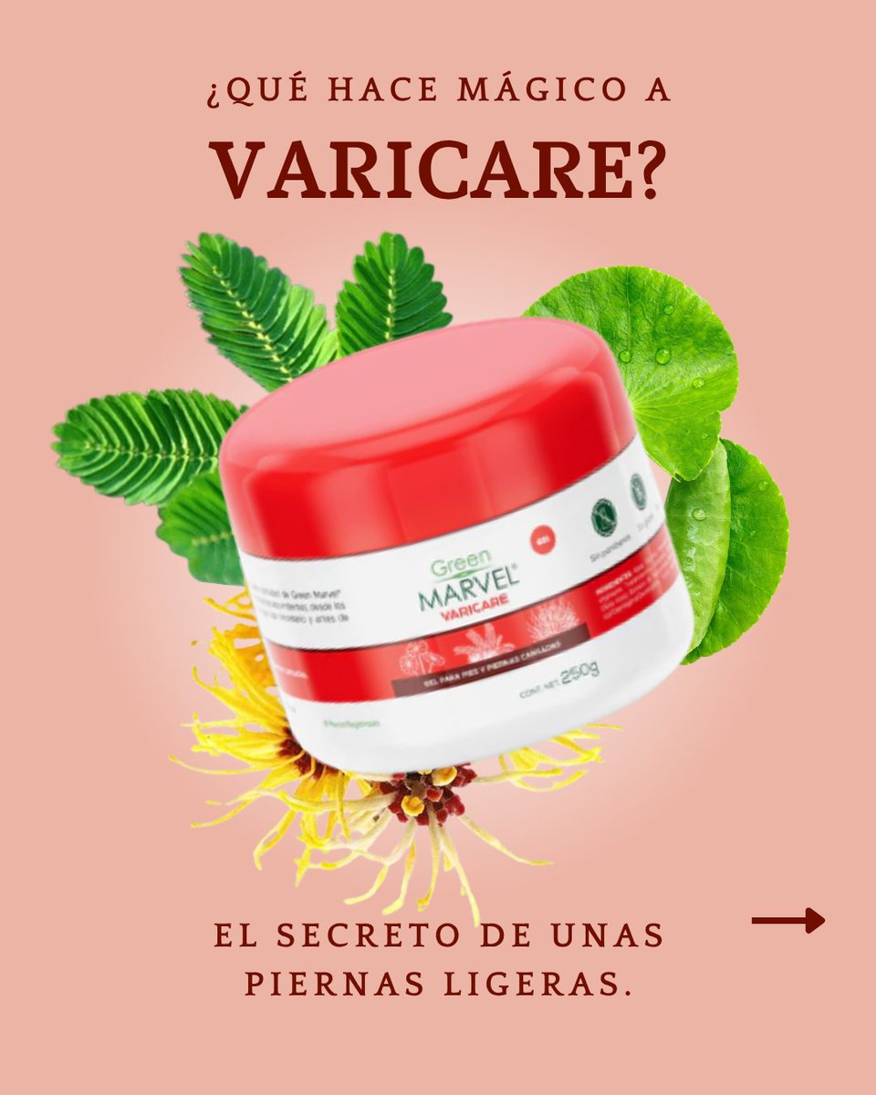 inovamexico's tweet photo. Detrás de Varicare, hay una triple combinación botánica de alta potencia con un solo objetivo: devolverte el bienestar que la rutina te quita.
​🪵 Tepezcohuite
🌼 Hamamelis Virginiana
🍃 Centella Asiática
​No sufras más por pasar horas de pie o en la misma posición.  #ingrediente https://t.co/1FxEnxVUwz