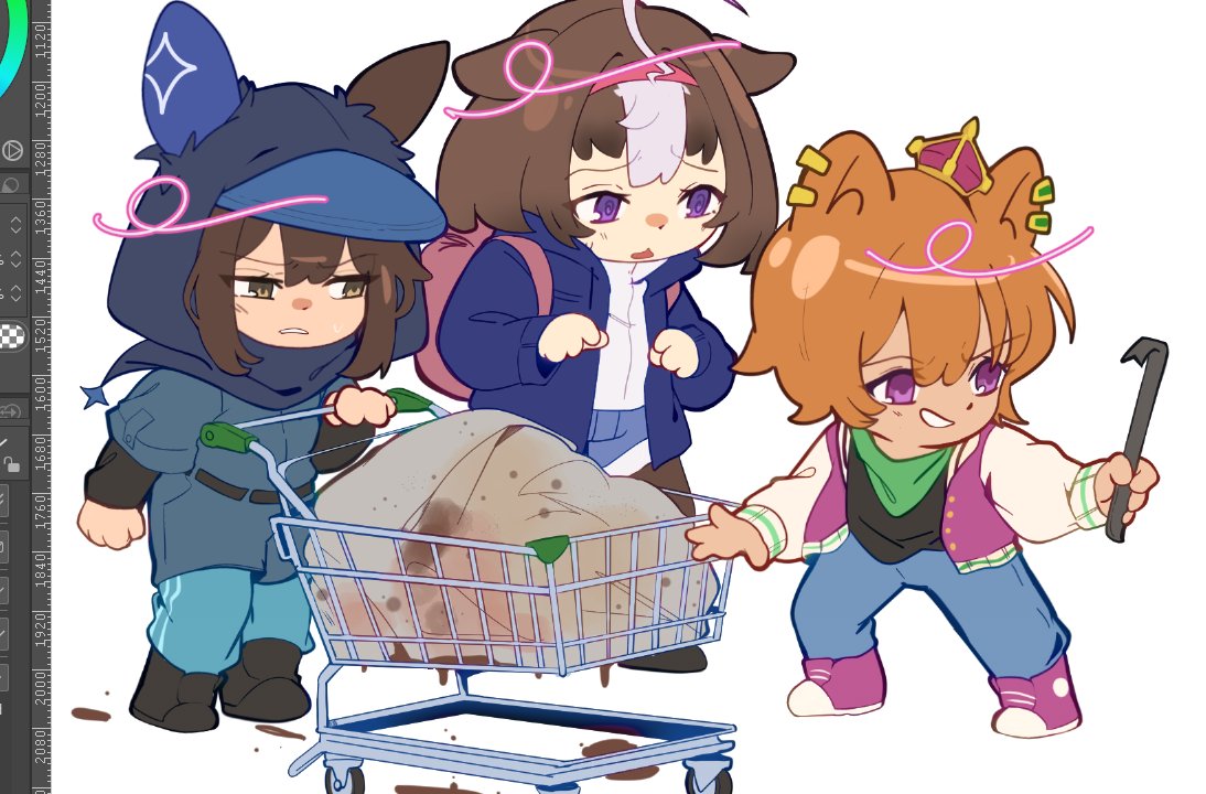 Sunatixd's tweet photo. little chibis for my zombie au https://t.co/VvryUMp7z6