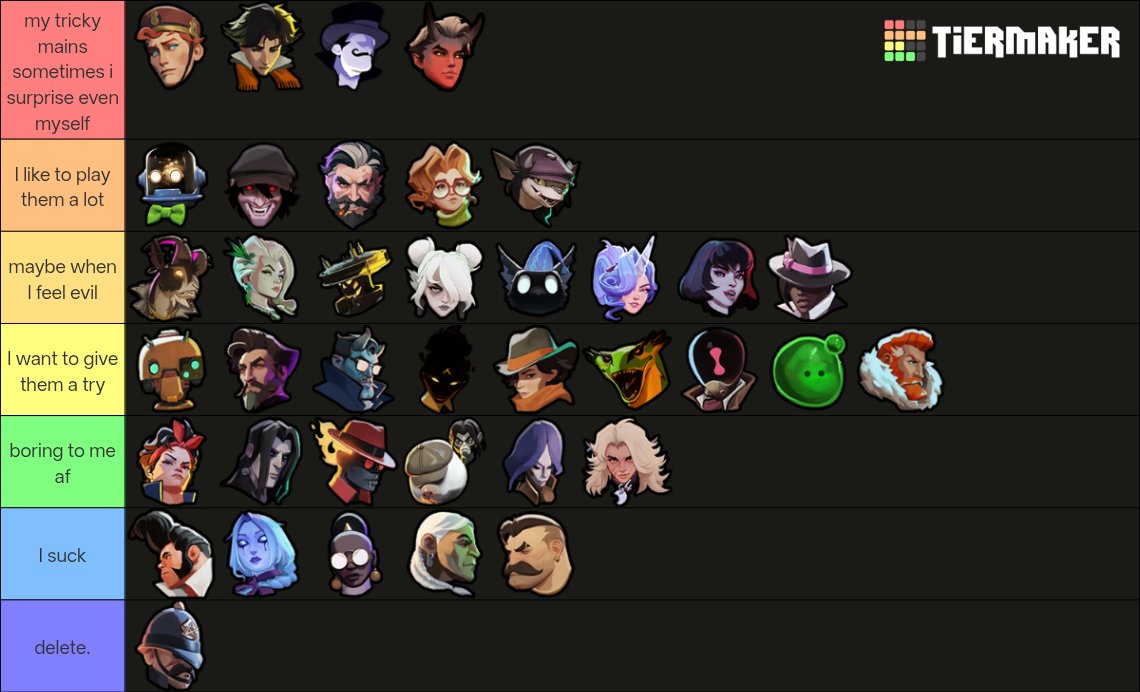 o_Mio_Capitano's tweet photo. wanted to hop on deadlock tierlists except the fact I actually played every character quite enough. I love spirit builds way too much as a former LoL player</3 https://t.co/4fTSkC4fCf