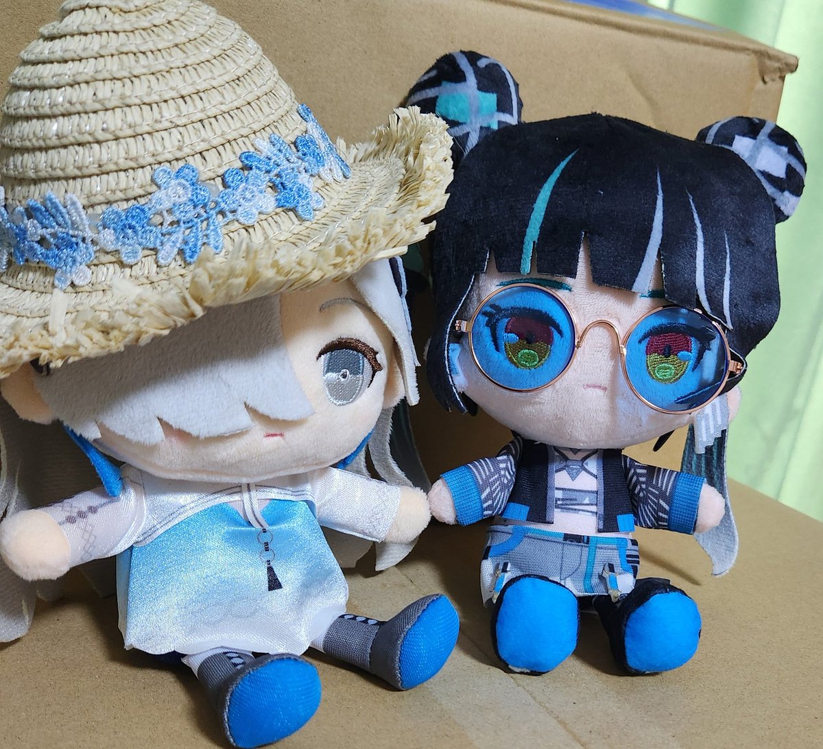 k80153560's tweet photo. ぬい用🕶️と👒買ったので春ヰに✨
#ヰ世界情緒
#春猿火 https://t.co/NhyzYqTmI1