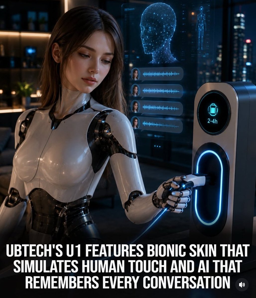 OmniGridRobots's tweet photo. New Bionic Skin Model Of Humanoid Robo by @UBTECHRobotics
#ubtechrobotics #Robotics https://t.co/wIk9zsfi1i