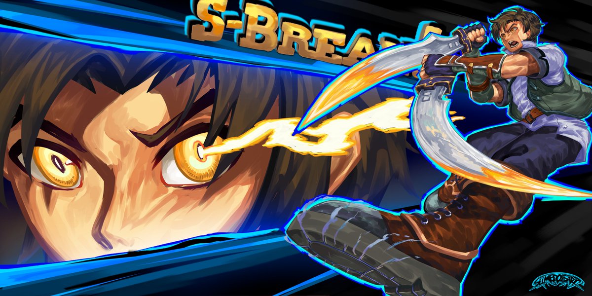 SlimeDoesArt's tweet photo. Trails in the Sky Joshua S-Break!!

#TrailsSeries #軌跡 #TrailsintheSky1st #Trails2ndChapter #falcom https://t.co/J6tCun61rX