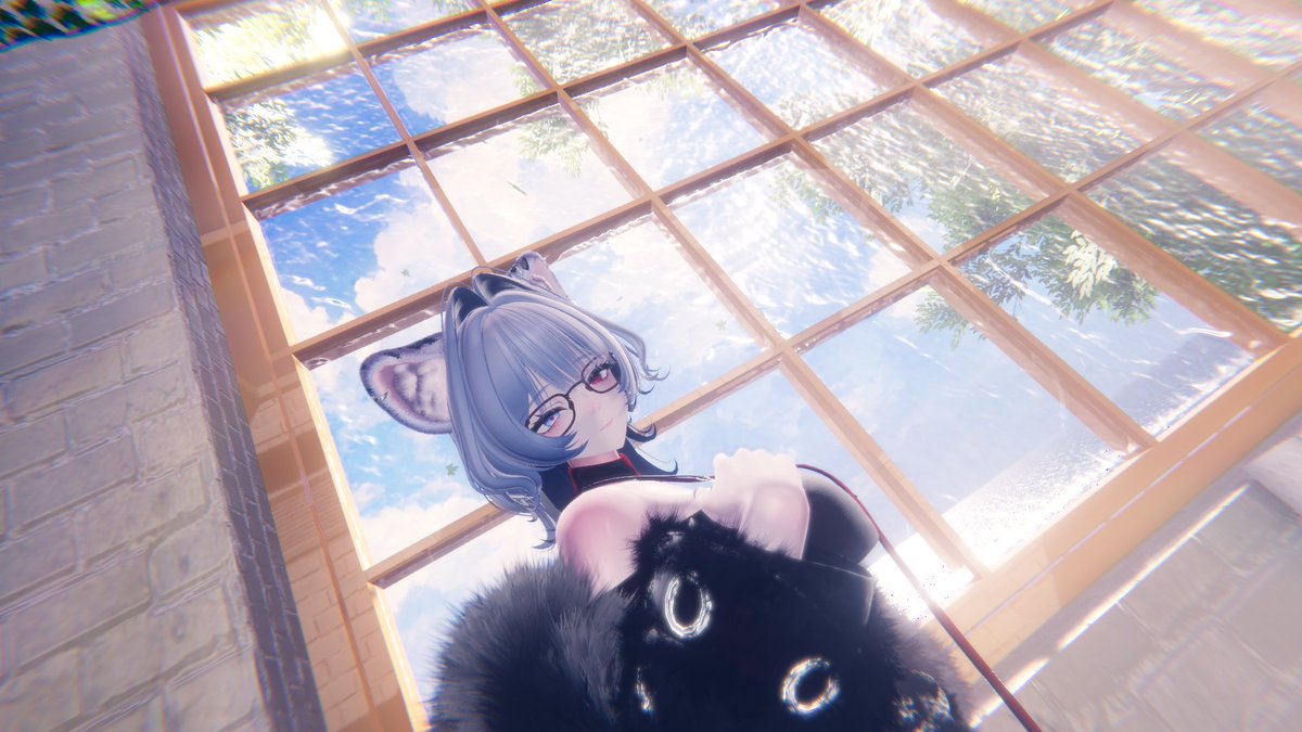 moonfox_kris's tweet photo. The weather is so beautiful today. It makes me want to stay in bed and be lazy all day

おはよう！
今日はすごくいい天気だね。こんな日は、ベッドで一日中のんびり過ごしたい気分だよ

#Vrchat #Miltina3D https://t.co/mDpHIv1jOr
