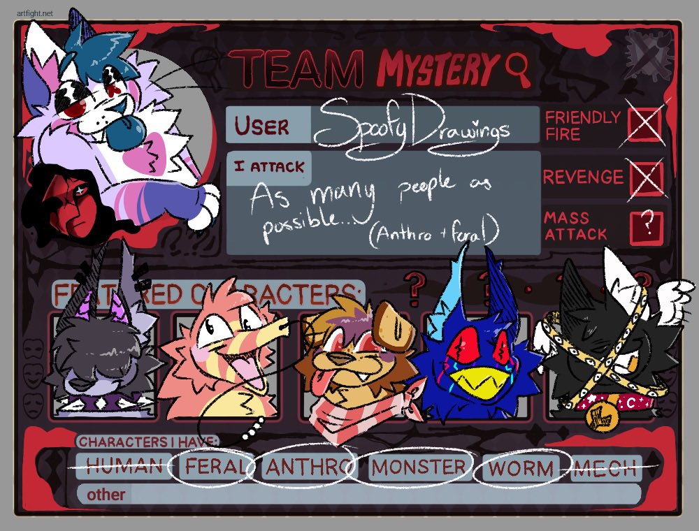 SpoofyDrawings's tweet photo. @slushiehell i loooove silly guys https://t.co/M8AoHfQBmV