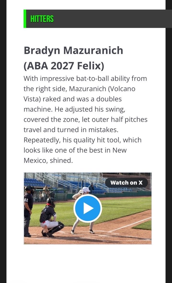 bradynmaz's tweet photo. Grateful for the recognition. Looking forward to what’s next. #Uncommitted #2027Grad https://t.co/BUQyxKmyRv