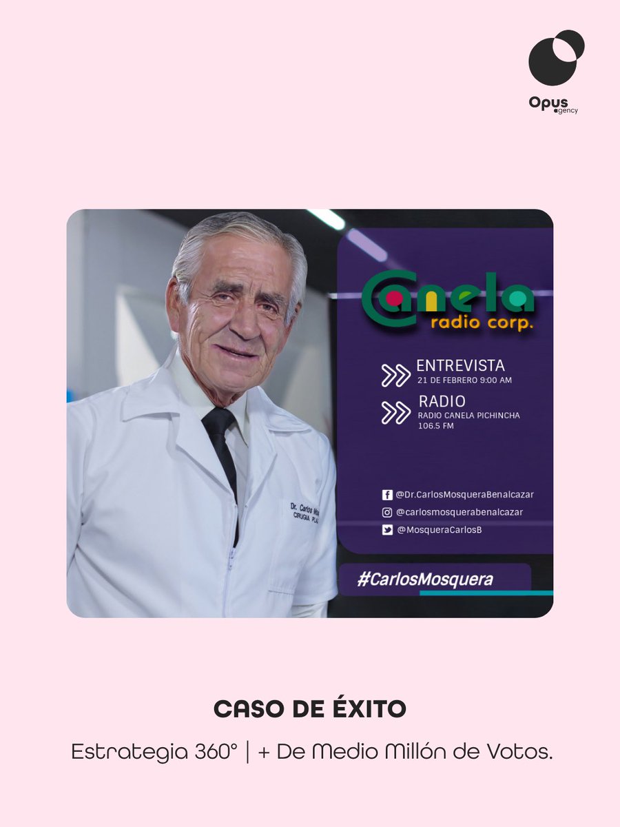 opusagencyec's tweet photo. Hemos posicionado a nuestros clientes en las tribunas más críticas del país, garantizando una exposición estratégica y de alto impacto, potenciada por nuestra cadena aliada @acamiloponcet 

📲 WhatsApp: 0987114083

#MarketingPolitico #OpusAgency #EstrategiaElectoral #Comunicacion https://t.co/ZiCkDxy5Od