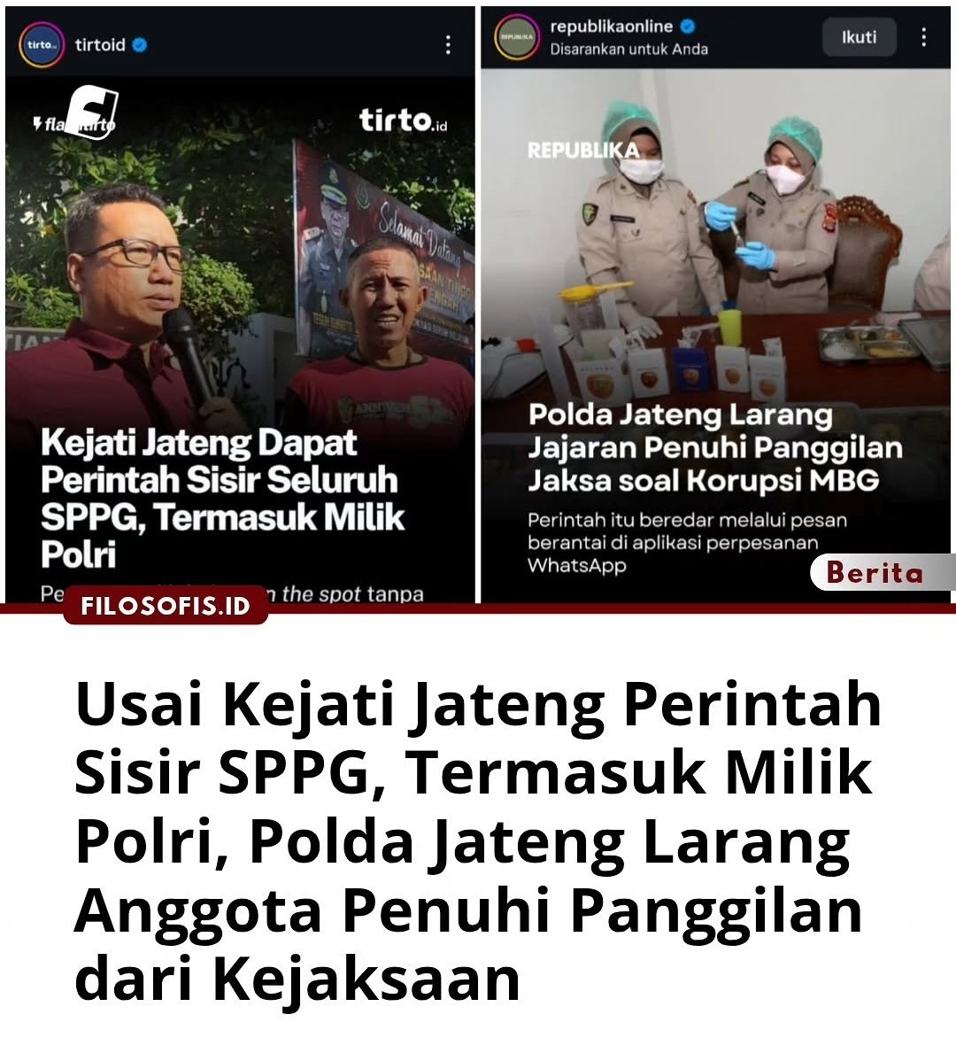 yaniarsim's tweet photo. Kejati Jateng Vs Polda Jateng 

Berantas Korupsi 
Sambil Korupsi https://t.co/akZf0wt8LF