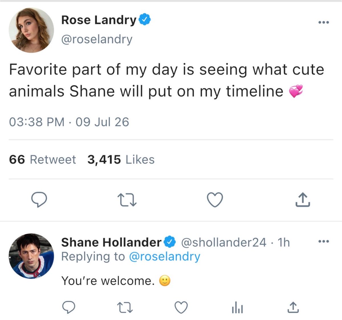 DJ4RINS's tweet photo. mini smau where shane hollander is always interacting with cute animal accounts!

inspired by ticia @roszanov bc she does this and she is shane hollander and its the cutest most endearing thing ever 🫶 https://t.co/XNg9ixDjHp