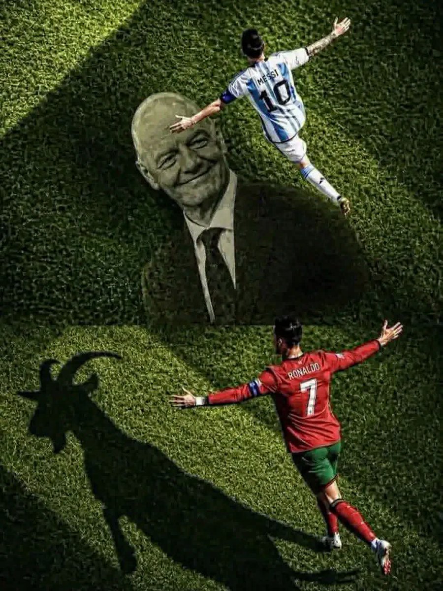 fundz_large's tweet photo. @TrollFootball Messi career has always been around controversies. he can never be the best player ever in football.. CR7 is the GOAT. https://t.co/Kn4vMoS3Oc