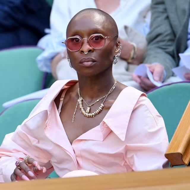 cambeserious's tweet photo. ariana wearing green and cynthia wearing pink at wimbledon :’) 🩷💚 https://t.co/ZMtKYt8YlB