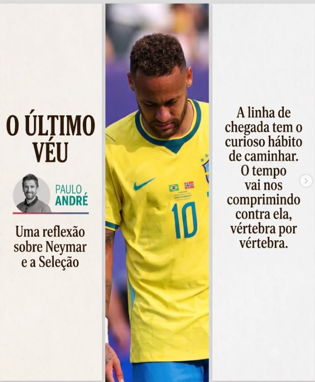 vinii_sfc's tweet photo. Que baita texto o Paulo André escreveu sobre o Neymar. Possivelmente o melhor que vi aqui em tempos.
(Print para não assinantes)
https://t.co/mmTOMG90kZ https://t.co/iAMuJFDyM9