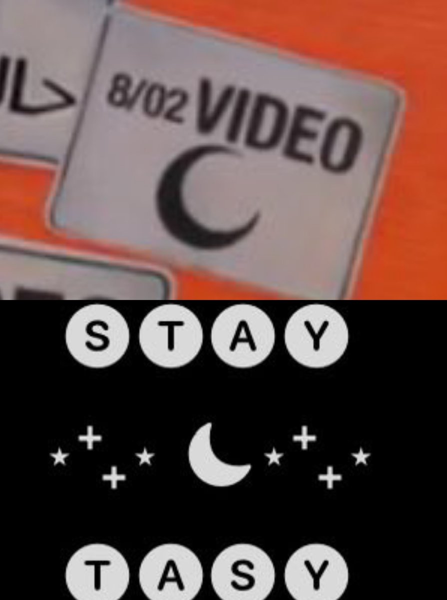 SKZCrave's tweet photo. Stray Kids are speculated to be hinting at special content for STAY Day using moon symbols. 🌙 https://t.co/CWWlRYKaIP