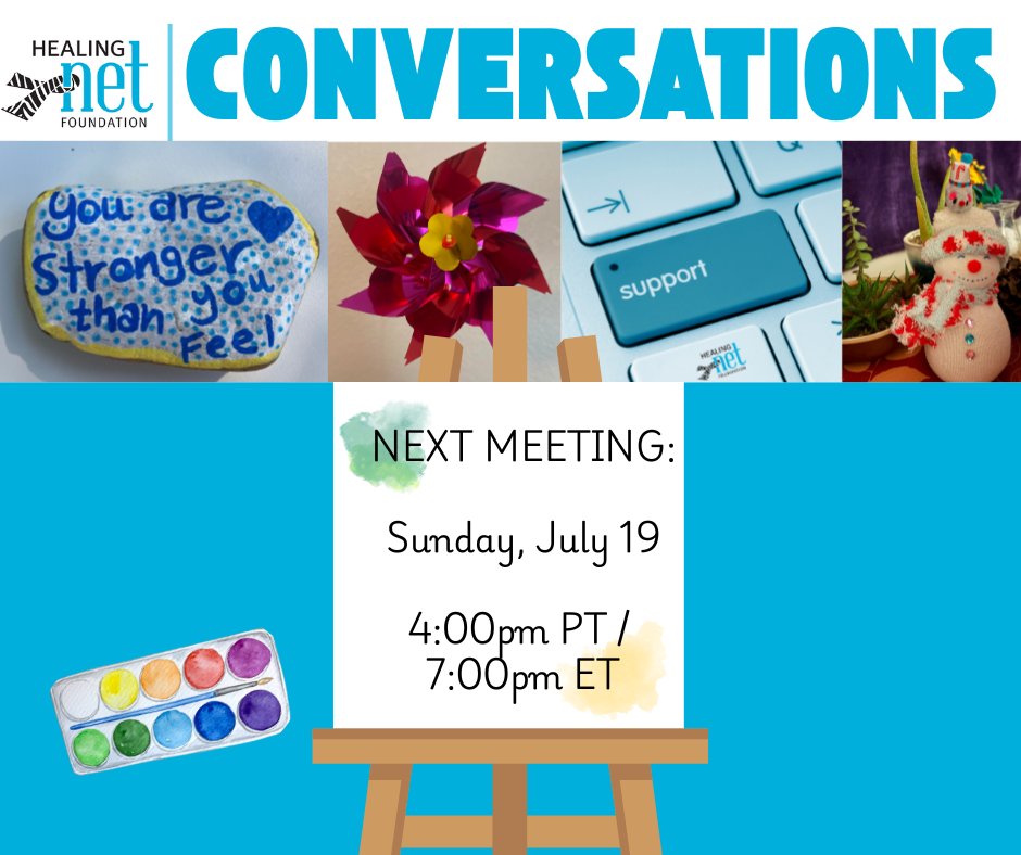 HealingNET1's tweet photo. Conversations is a monthly online meeting that offers a safe space for adolescents and young adults (ages 13–39) managing life with neuroendocrine cancer and their families and caregivers to connect online. 

To learn more , please click here:  https://t.co/EyhANuUTin https://t.co/QEcZWmyb8a