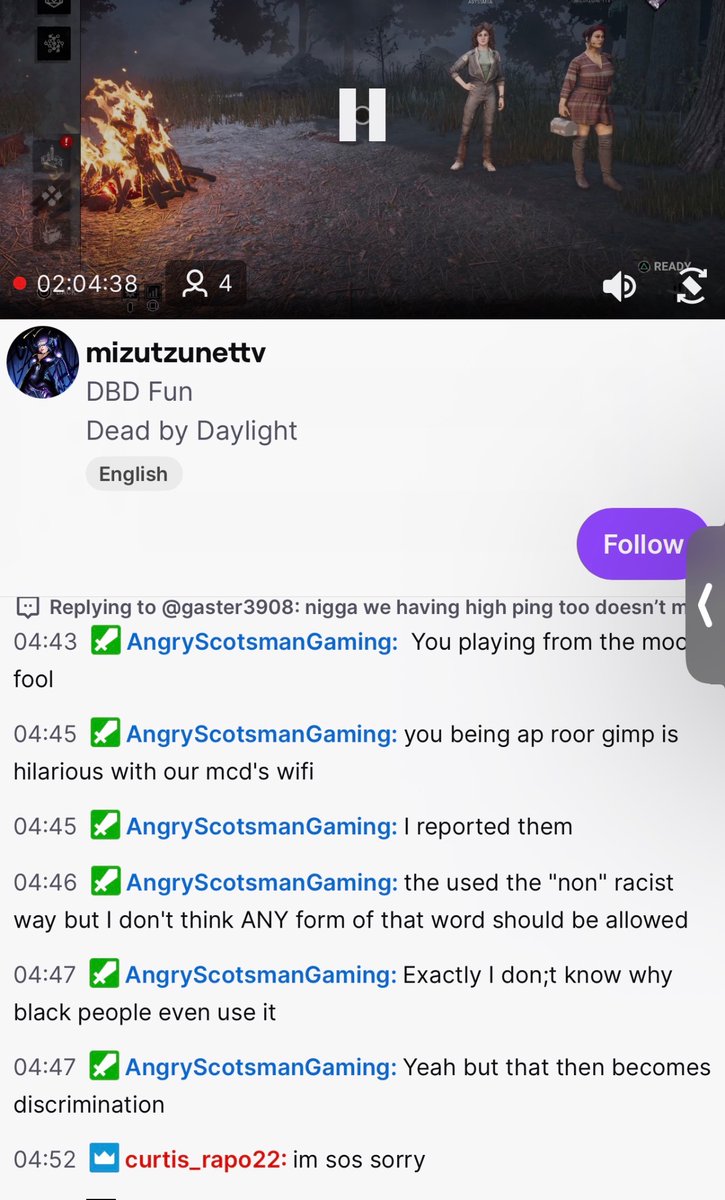 ItsASpookyCat's tweet photo. @TheScotsmanTV @StegullSimp @PapaThorSwe It was cropped to show the most outrageous parts of your words. This was the full screen shot, you reported someone for using an apparently “ non racist way of the n word then proceeded to say that atrocity baring in mind at that exact time … https://t.co/8CakD0YopL