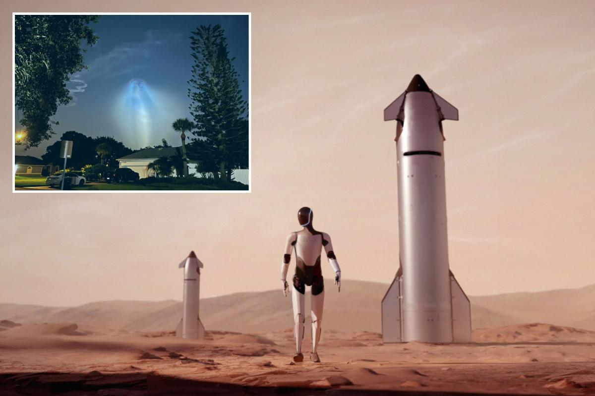 nypost's tweet photo. Elon Musk's plans to colonize space launches this year, and Tesla robots will be the first residents https://t.co/LtXZit8zCw https://t.co/X2FuDH8vnt