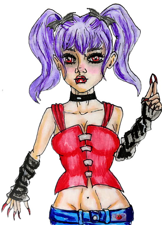 Tammy_J_Knott's tweet photo. I think I need these bat barrettes IRL! && Look at the nails on her! #TammzyKCreatives #TopTomato #Warpaint #Art #MixedMedia #Pencil #Realism https://t.co/9XNyhGP6V1