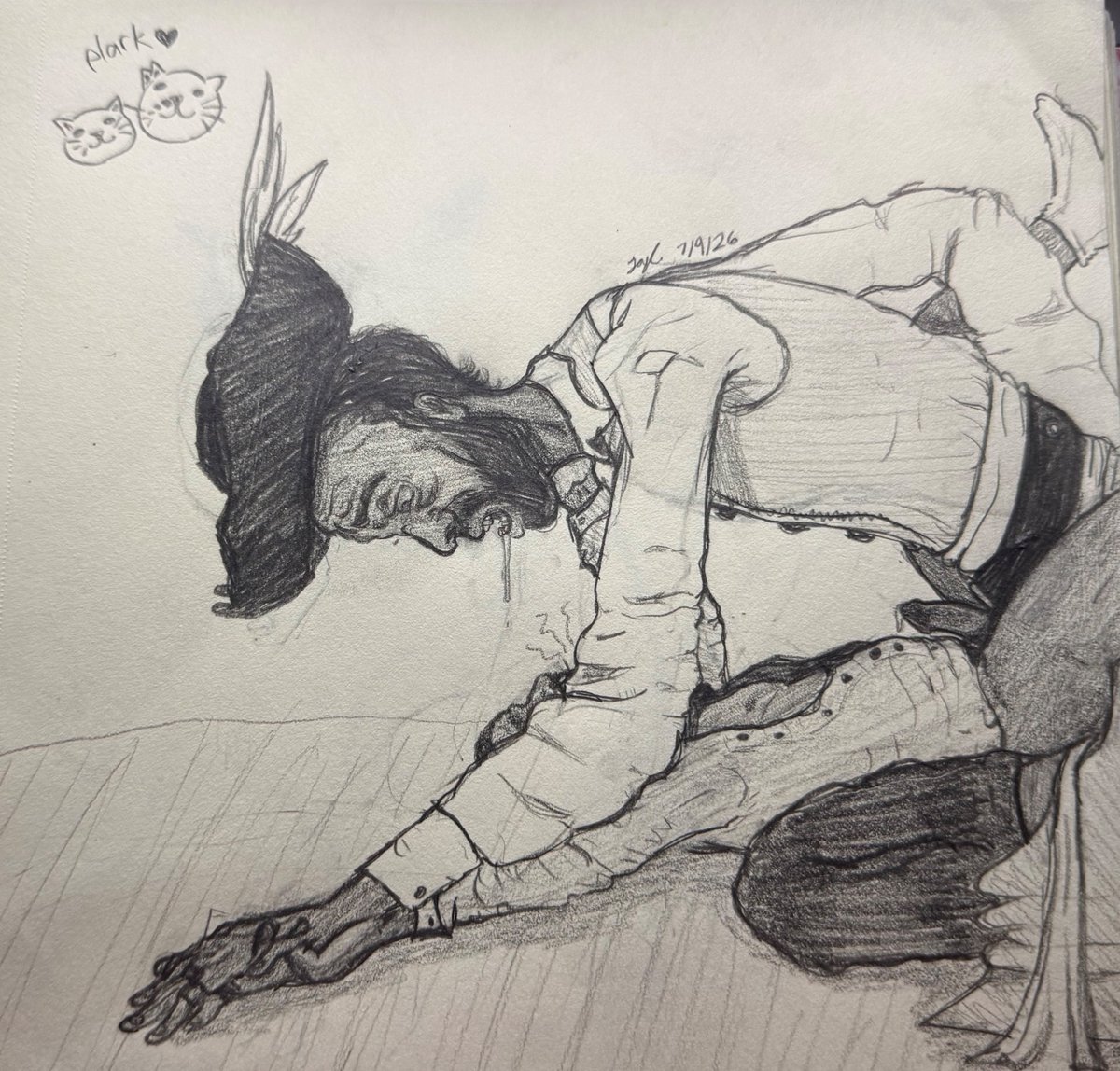 roseypinklilly's tweet photo. captain enjoying his booty // it was so hard drawing them in this pose #clarkcest #backrooms https://t.co/8cWgaW1d8z