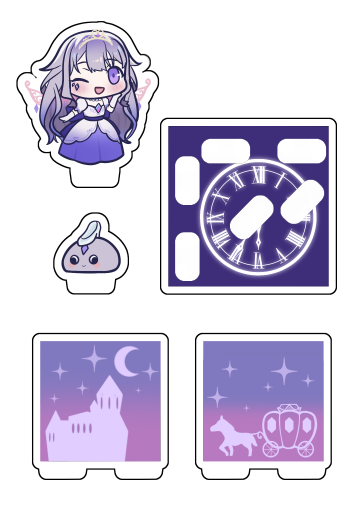 elis_soratabi's tweet photo. C108用のビブーアクリルジオラマ入稿完了！
うまく仕上がりますように😊

#bijouwled https://t.co/PomPHRQV4T