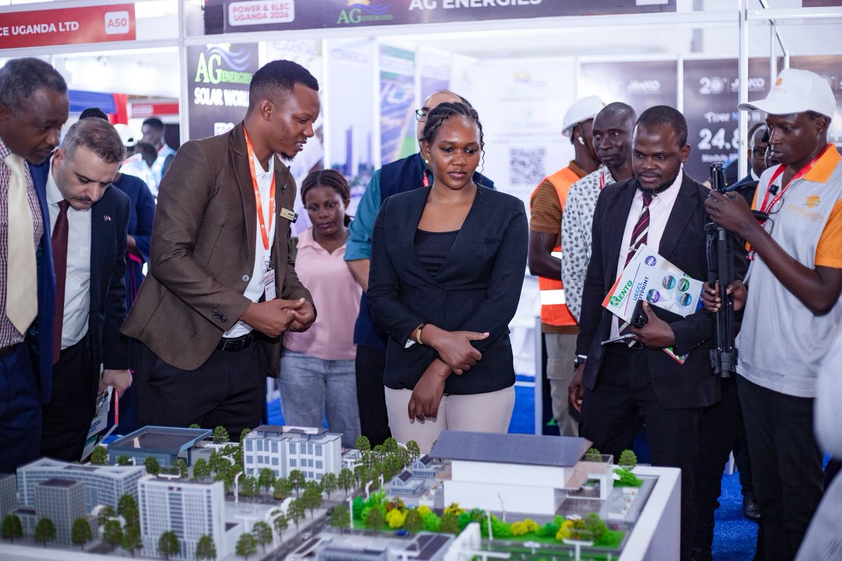UgandaChamber's tweet photo. At the official opening of the 4th Power & Elec Expo 2026, @PNyamutoro reaffirmed that Uganda's energy future will be shaped by technology, innovation and sustainability.
Speaking in line with the National Development Plan IV and the Government's tenfold economic growth strategy, she emphasized that energy must go beyond powering homes to driving industrialisation, creating decent jobs, boosting productivity and transforming lives.
"Every megawatt we generate should power a factory, every transmission line should unlock production, every mineral extracted should support value addition, and every technology we deploy should create new opportunities for enterprise."
She also highlighted that strong partnerships today will accelerate Uganda's clean energy transition and unlock sustainable economic growth for generations to come.
#PowerAndElecExpo2026 #UCEM