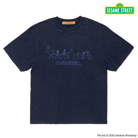 STUDIOSEVEN I'mSEVEN? Tシャツ New Arrival】 SESAME STREET meets STUDIO SEVEN Colorful Tee
