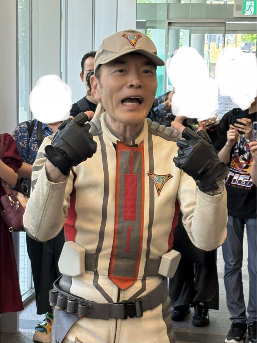 matatabeat's tweet photo. SNS掲載OKで、ティガを広めてくれとの事
ウルトラマンティガはいいぞ…！

#ウルトラマンの日
#ウルトラマン60周年
#ウルトラマンティガ
#大滝明利 https://t.co/sXOacUAISi