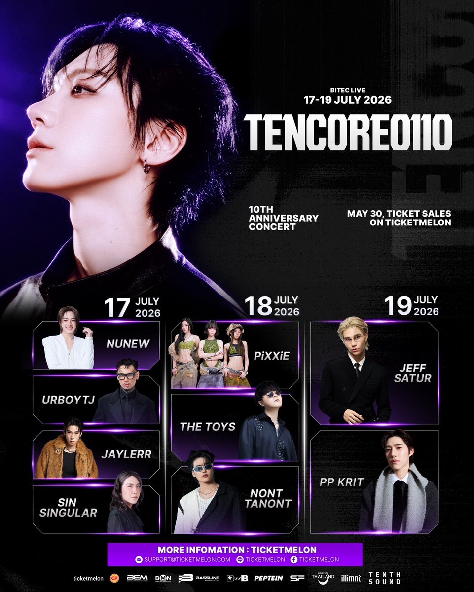 Kazzmagazine's tweet photo. พลาดไม่ได้!! “ TEN:CORE0110 – 10th Anniversary Concert ” คอนเสิร์ตครั้งสำคัญที่ต้องห้ามพลาด กับการฉลองครบรอบ 10 ปี บนเส้นทางสายศิลปิน ของ ‘TEN LEE’ ❤️✨

📍อ่านเพิ่มเติม: https://t.co/oB74uqsm9w

#TENCORE0110iscalling #TEN #TENLEE #เตนล์
#KAZZMAGAZINE https://t.co/GmEISuyQTM