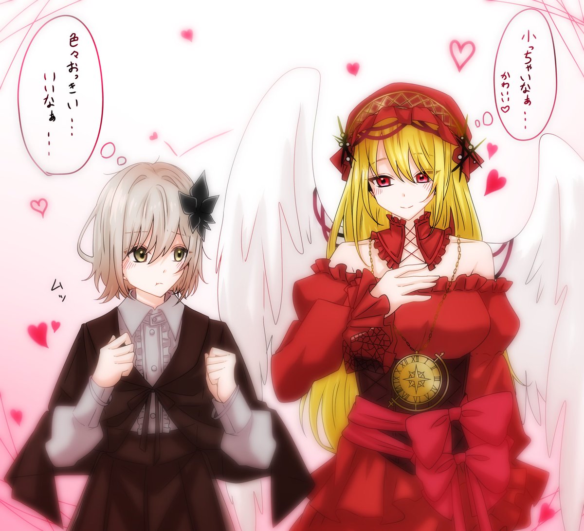 Kankitukei_0805's tweet photo. #金卓BANart 

冰鞠ちゃんと天使ちゃんの可愛い空間 https://t.co/ZBYLScmc2U