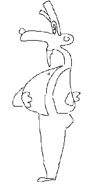 daswampmuncher's tweet photo. I made a drawing of Boris from #Bendy, he's rubbing his belleh https://t.co/pxCZs8HJdM