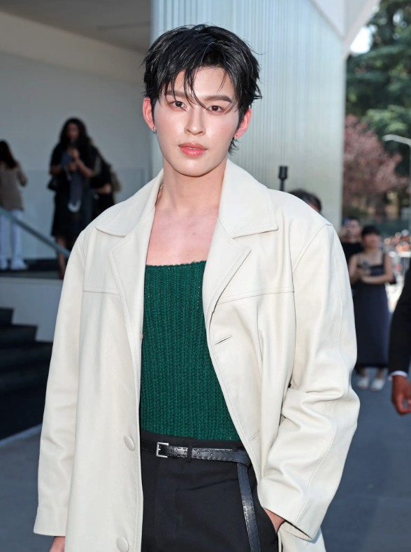 AboutMusicYT's tweet photo. Pond Naravit was the second top celebrity at the recent Milan Fashion Week, generating $12.6M in MIV. https://t.co/bY1Mi08Yi3