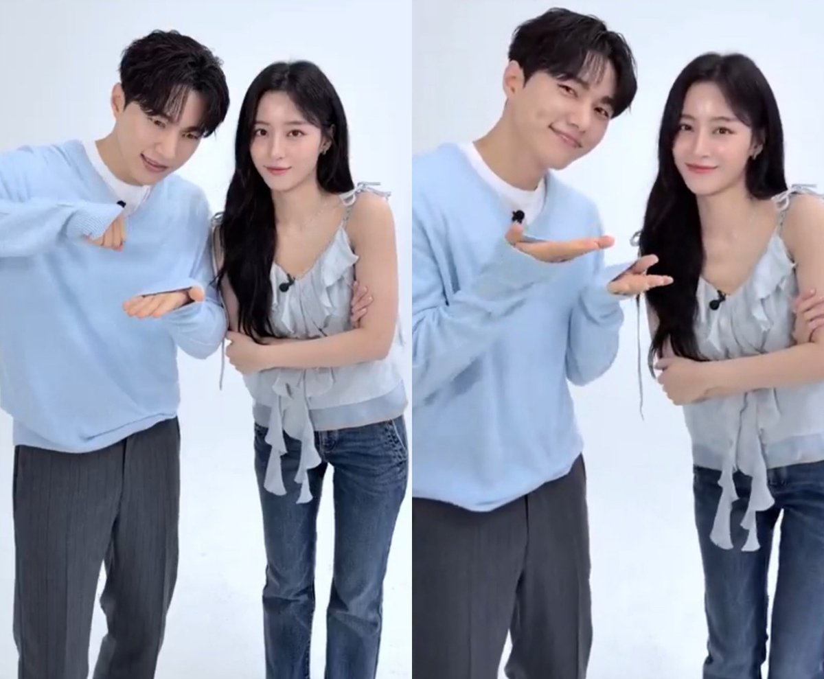 kdrama_menfess's tweet photo. bang Kim Myungsoo dan Kang Minah lucu banget suka visual mereka cakep 🩵🩵 ada yg nnton •kdm• Love In Sync jga??? https://t.co/GKkzvDYwsw