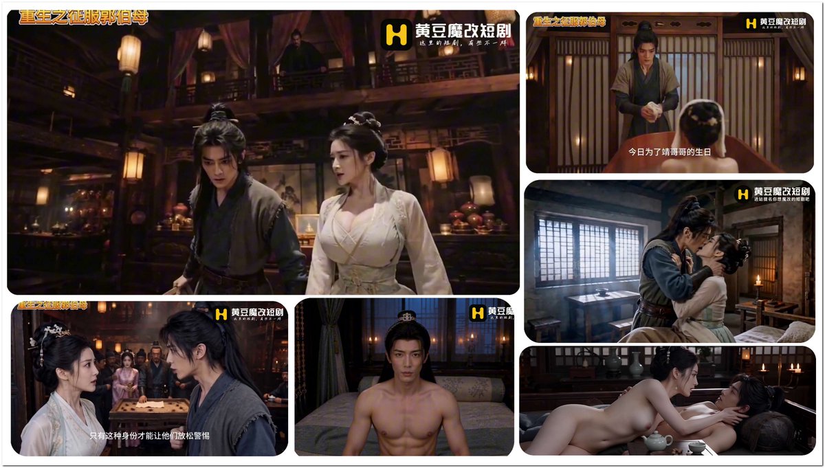 BerylWebb12137's tweet photo. pf 重生之后，杨过化身情场棋手，郭伯母的防线在一次次亲密接触中悄然失守 #ai短剧 #成人短剧 #重生之征服郭伯母
https://t.co/lJX4N8HwqJ s3 https://t.co/6pAe6qLQhb