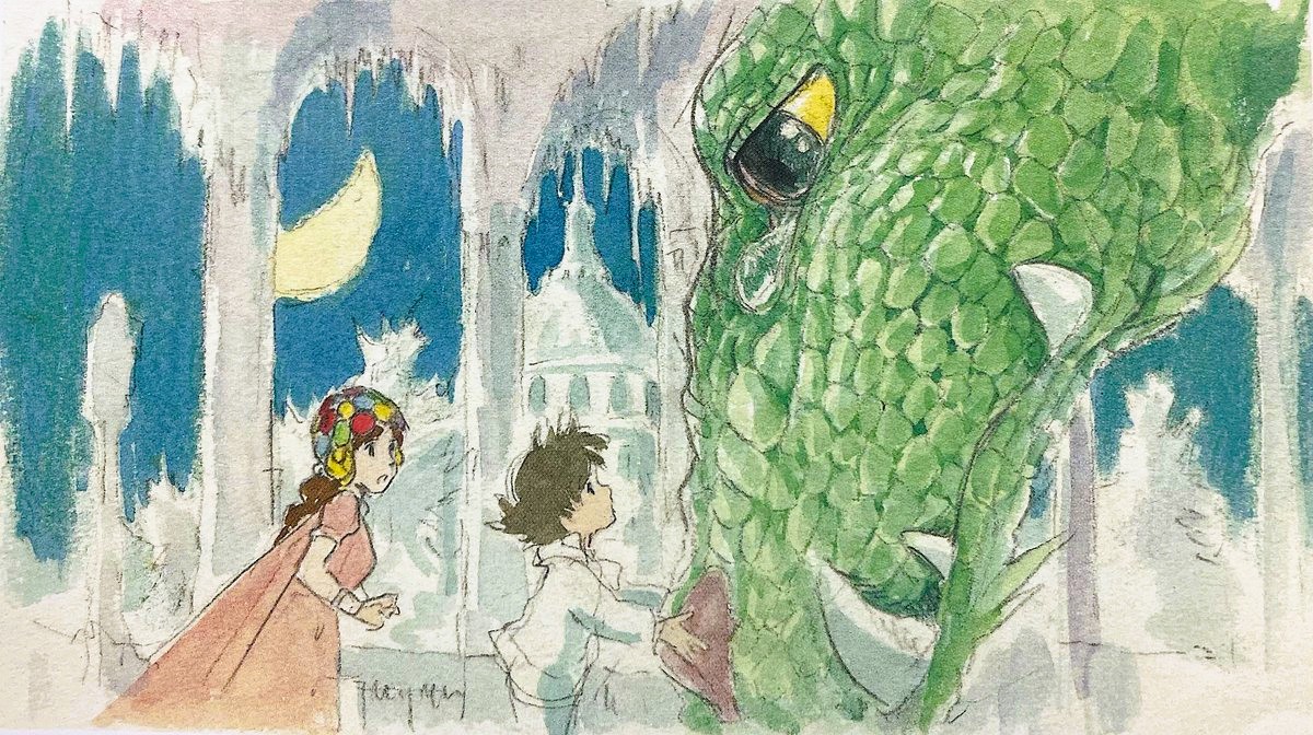 mantengorilla's tweet photo. 1982年に宮崎駿監督が描いた『NEMO』のイメージボードです。 https://t.co/uTk7vuZ3R4