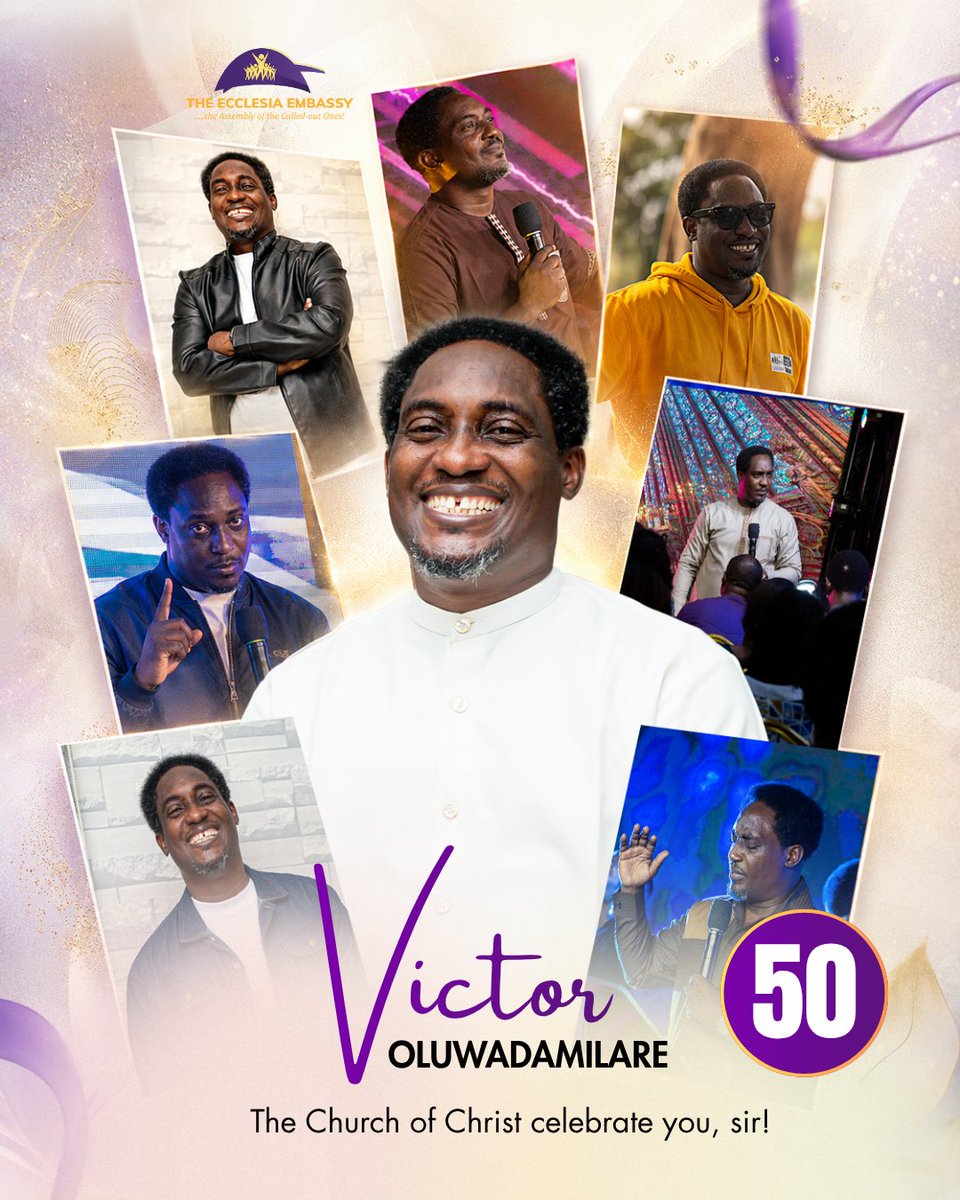 GilgalCampAbuja's tweet photo. BLESSED BIRTHDAY SIR

Your ministry has blessed us tremendously and we are direct products of your yeilding to God's call.

You will not fall sir. God Bless you sir. https://t.co/hAItktMLCI
