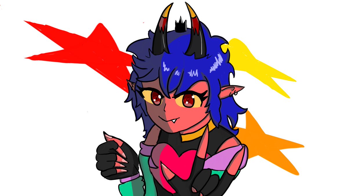 CocoCR_Art's tweet photo. Just finished my first #artfight2026 revenge on my friend @Marz_Mallow3 I appreciate any support :) https://t.co/czm86kRYAX