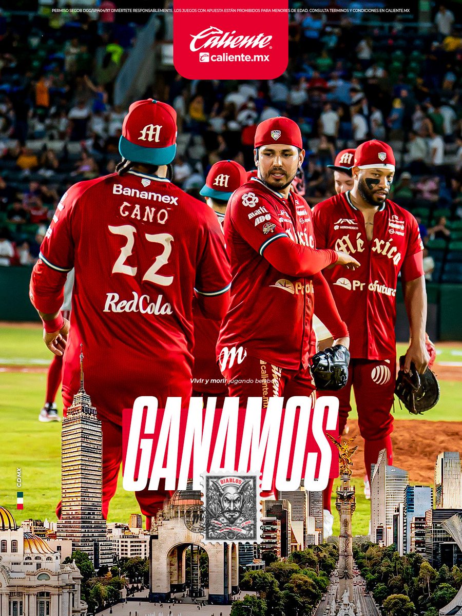 DiablosRojosMX's tweet photo. Barrimos la serie y no permitimos una sola carrera. Es la primera vez en nuestra historia que ganamos una serie de tres juegos por blanqueada.📕 ¡UNA HISTORIA INCOMPARABLE! 🏳️🏳️🏳️

Regístrate en @calientesports y forma parte de la casa de apuestas oficial de la Pandilla Escarlata 👹📲 

👉🏻 https://t.co/ZIz7xSllwX

#ALaDiabla | #MásAcciónMásDiversión