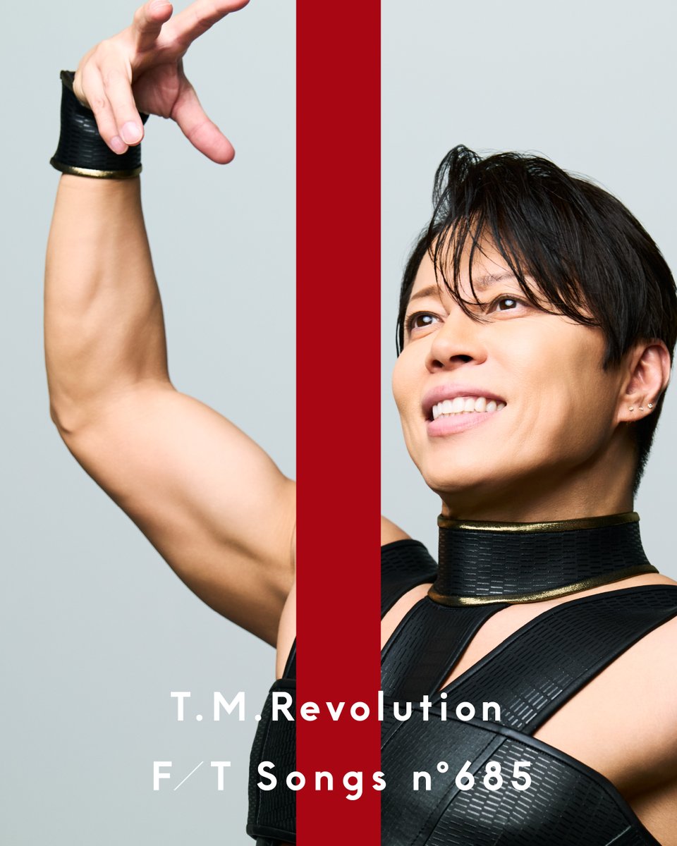 The_FirstTake's tweet photo. 【#THEFIRSTTAKE】

ー

No.685
T.M.Revolution
@TMR15

ー

第685回は、今年デビュー30周年を迎えたT.M.Revolutionが登場。
日本の夏のアンセム「HOT LIMIT」を当時を忠実に再現した大胆で刺激的な衣装と共に一発撮りパフォーマンス。

▼22:00～YouTubeプレミア公開