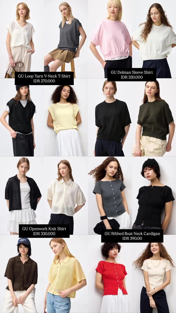 mrskn_20's tweet photo. 🇯🇵 OPEN JASTIP JAPAN 🇯🇵

PO brand GU open again!! ✨

✅ Belanja langsung dari Jepang
✅ Harga transparan
✅️ Harga All in dan sudah termasuk bea cukai

Close PO 21 Juli
Sampai Indonesia 30 Juli
DM untuk tanya harga 💌

#JastipJepang #JastipJapan #GUJapan #JastipGU https://t.co/n9PJryLedi