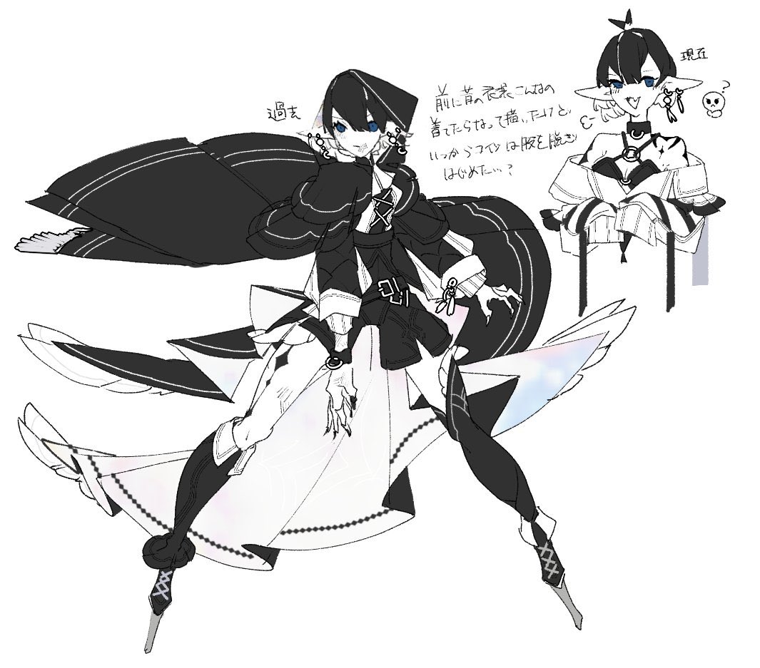 Post by 蕨わら on X: キャラデザ