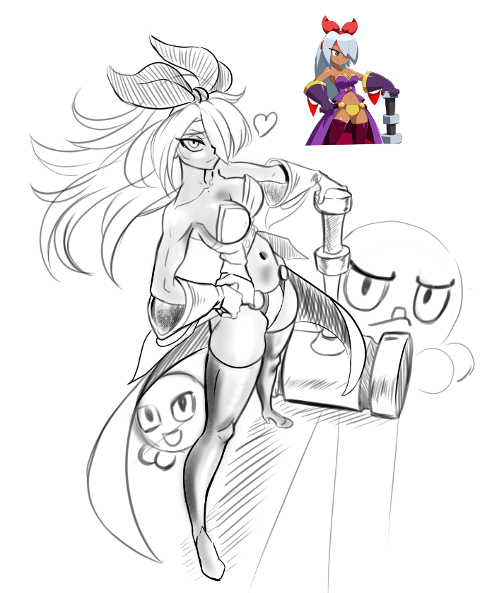 Anander0's tweet photo. Squidsmith!!!
I really enjoyed drawing her, I will definitely color this drawing.
#Shantae #Squidsmith https://t.co/fCBvHrGJsk