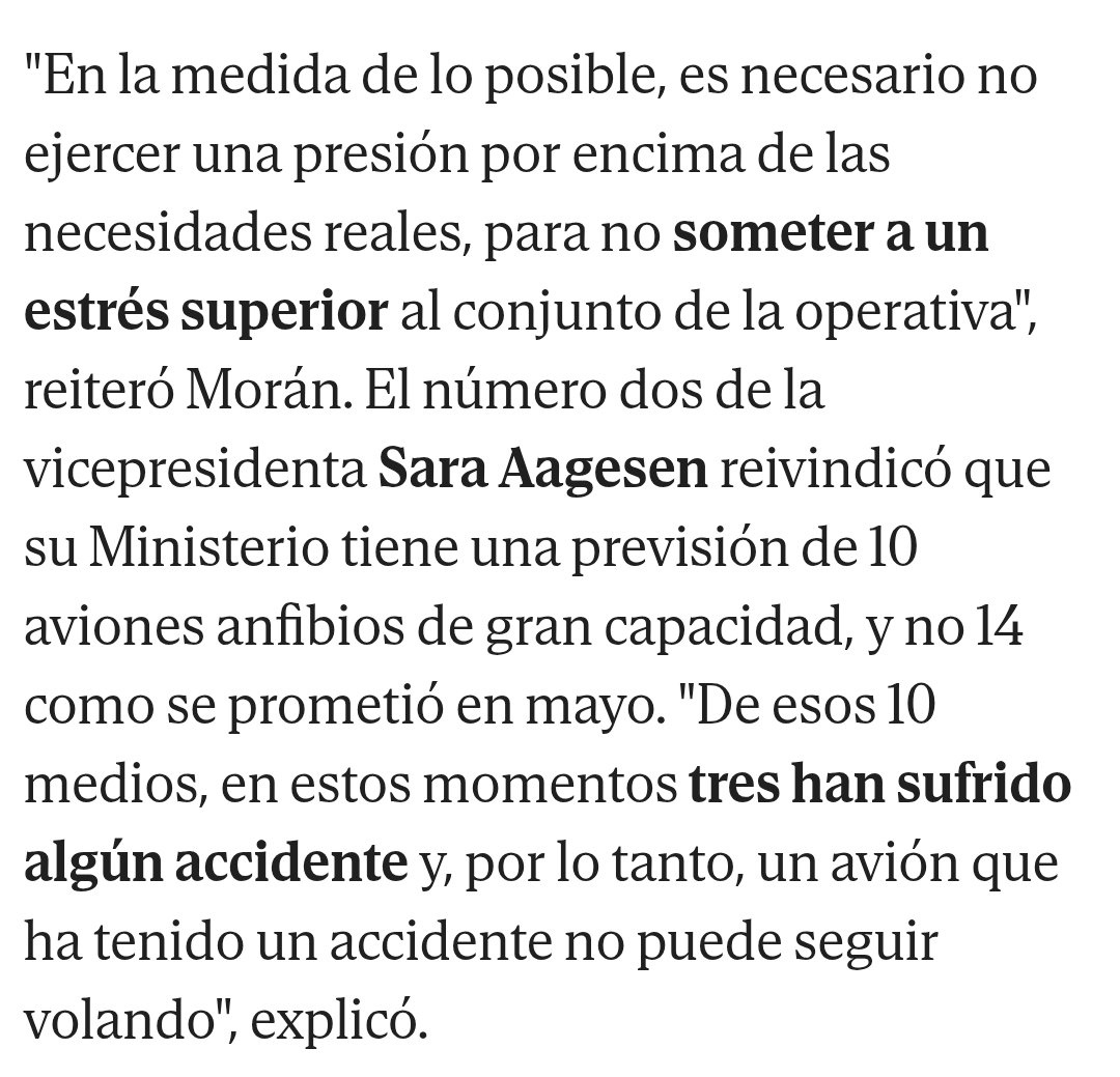 InFausto's tweet photo. @DEMONREDCRAZY @sanchezcastejon Luego te lees la noticia y descubres que las CCAA han DUPLICADO las peticiones al gobierno y por eso los aviones están en reparación o revisión 🫣 https://t.co/WtrypRKvAq