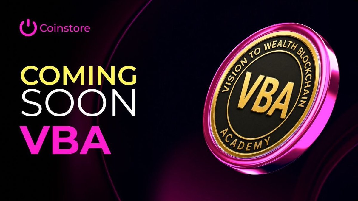 CJP_india00's tweet photo. @Vivek4real_ 🔥 COMING SOON ON #Coinstore 🔥

👏 Welcome $VBA 👏

Stay tuned for upcoming updates and exciting developments.

@CoinstoreExc

#VBA #Crypto #Listing #ComingSoon https://t.co/tbqVr9nfCi