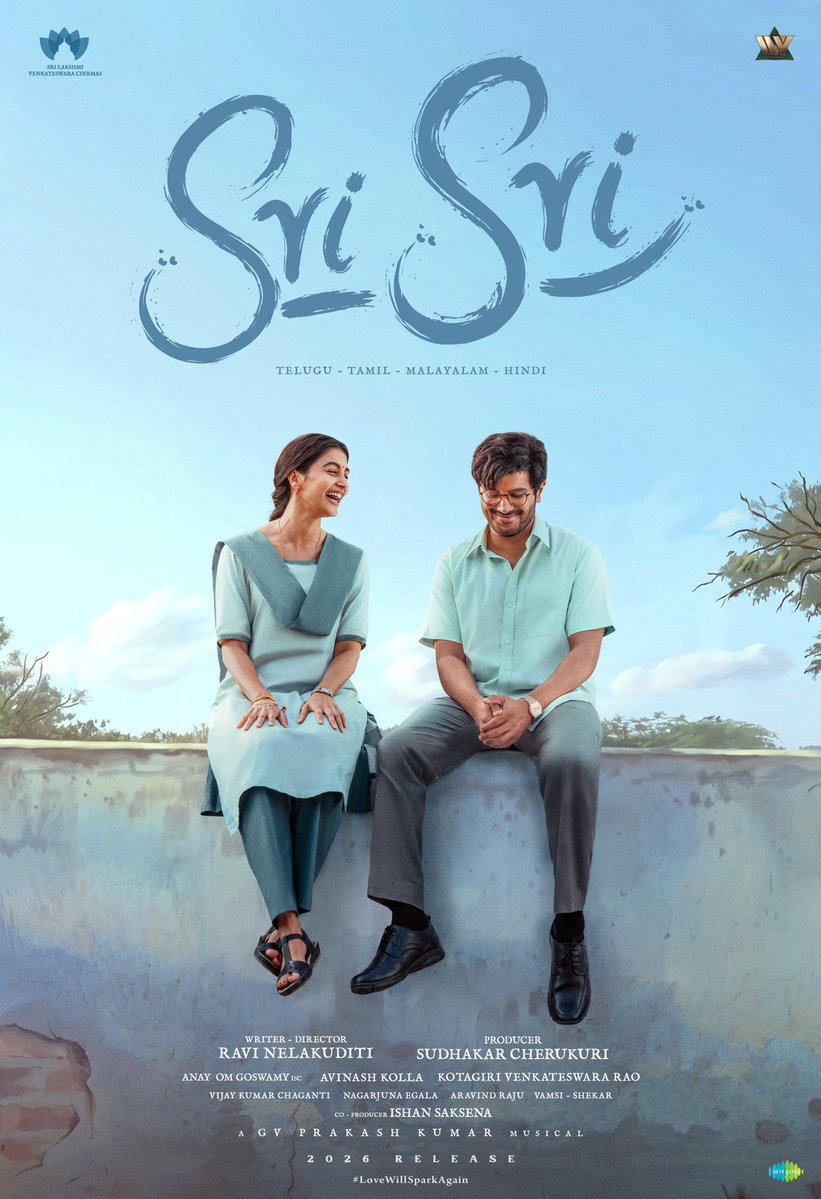 BheeshmaTalks's tweet photo. #DQ41 is #SriSri ❤️
#LoveWillSparkAgain 

#PoojaHegde makes her comeback, and this time it’s alongside #DQ. https://t.co/2dK5wI1rqO