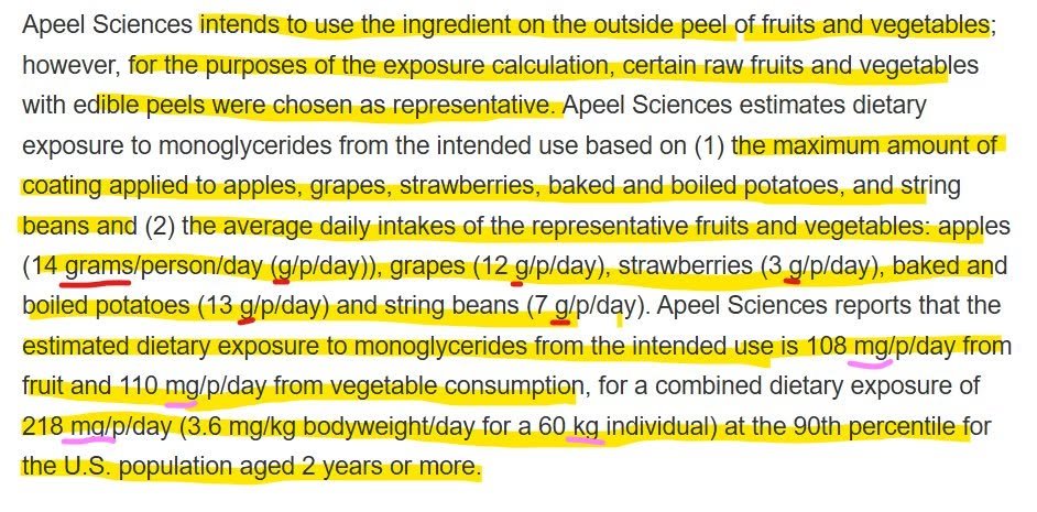 MindGarden4's tweet photo. @SecKennedy Please demand that APEEL labels be put on all produce it is put on! Work with the food safety divisions with the FDA to get this done! Consumers have a right to know when APEEL is on produce they buy!
It's also used on produce with no peel &amp; has other byproduct residuals, NOT ok! https://t.co/yxjLWJUH46