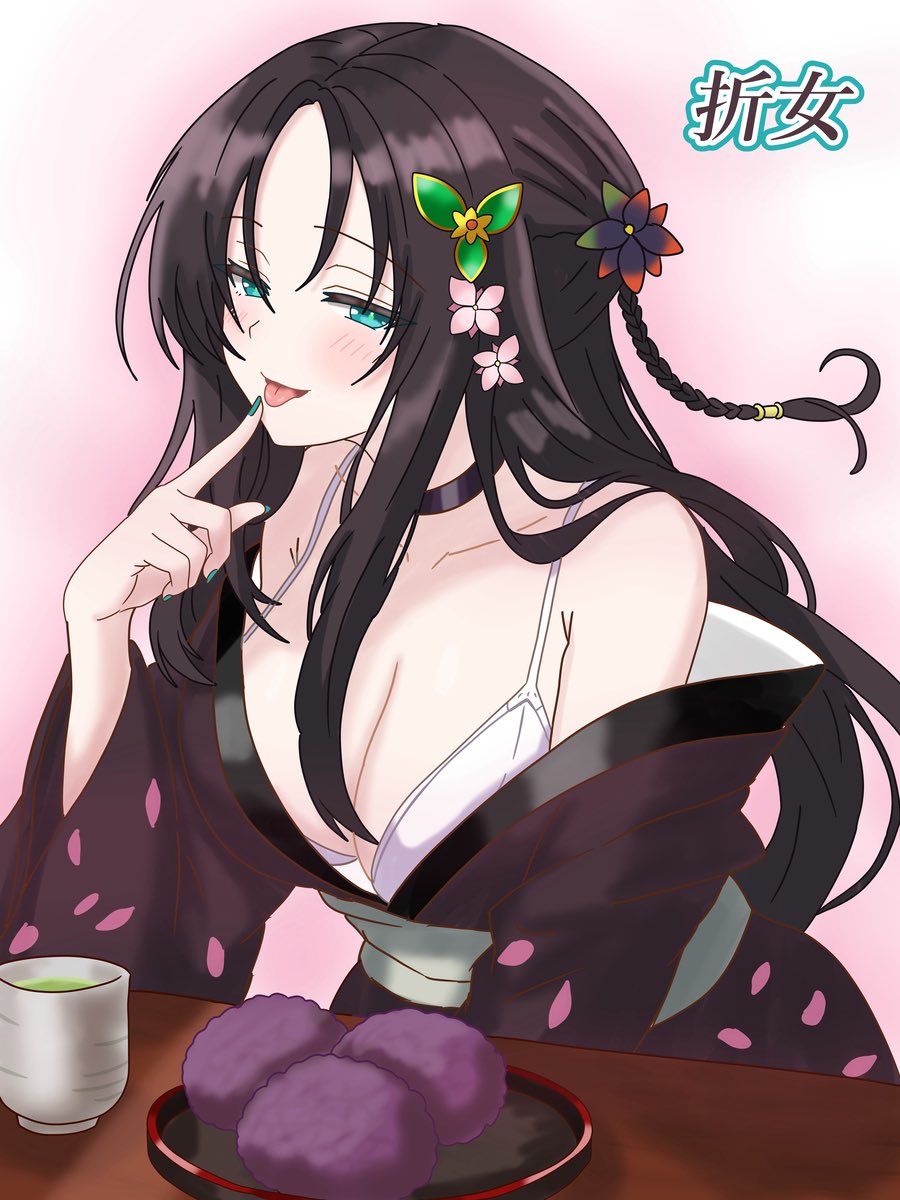 yomotukaduki's tweet photo. 戦国ランスより折女さん！初めてみた時の後ろ姿を見てとてもとても興奮して、美しいと思ったぜ。。。。好き！！癖いいい！
#戦国ランス https://t.co/rE0Q7MCgK5