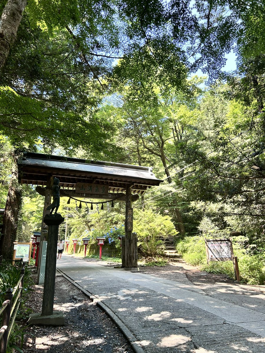 cyza18's tweet photo. 汗だくになって登る高尾山は最高 https://t.co/QFTqJ1uCeF