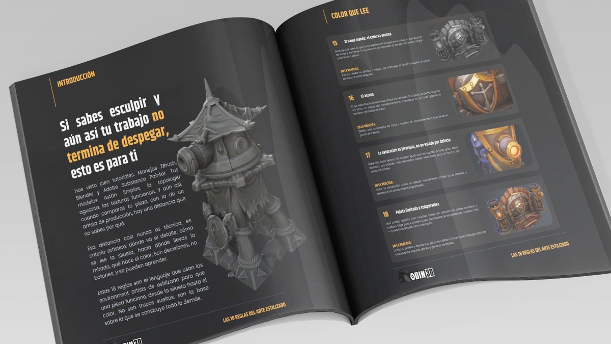 ifva94's tweet photo. 🎮🎨 Happy to be part of this!
The @Odin_3D team just released a free stylized art guide (in Spanish), and I'm proud to have contributed artwork from my personal projects✨.
Huge congrats on the amazing work! ❤️
https://t.co/e2oEf1RXfF
#3DArt #GameArt #Stylized https://t.co/LqExDjlIaD