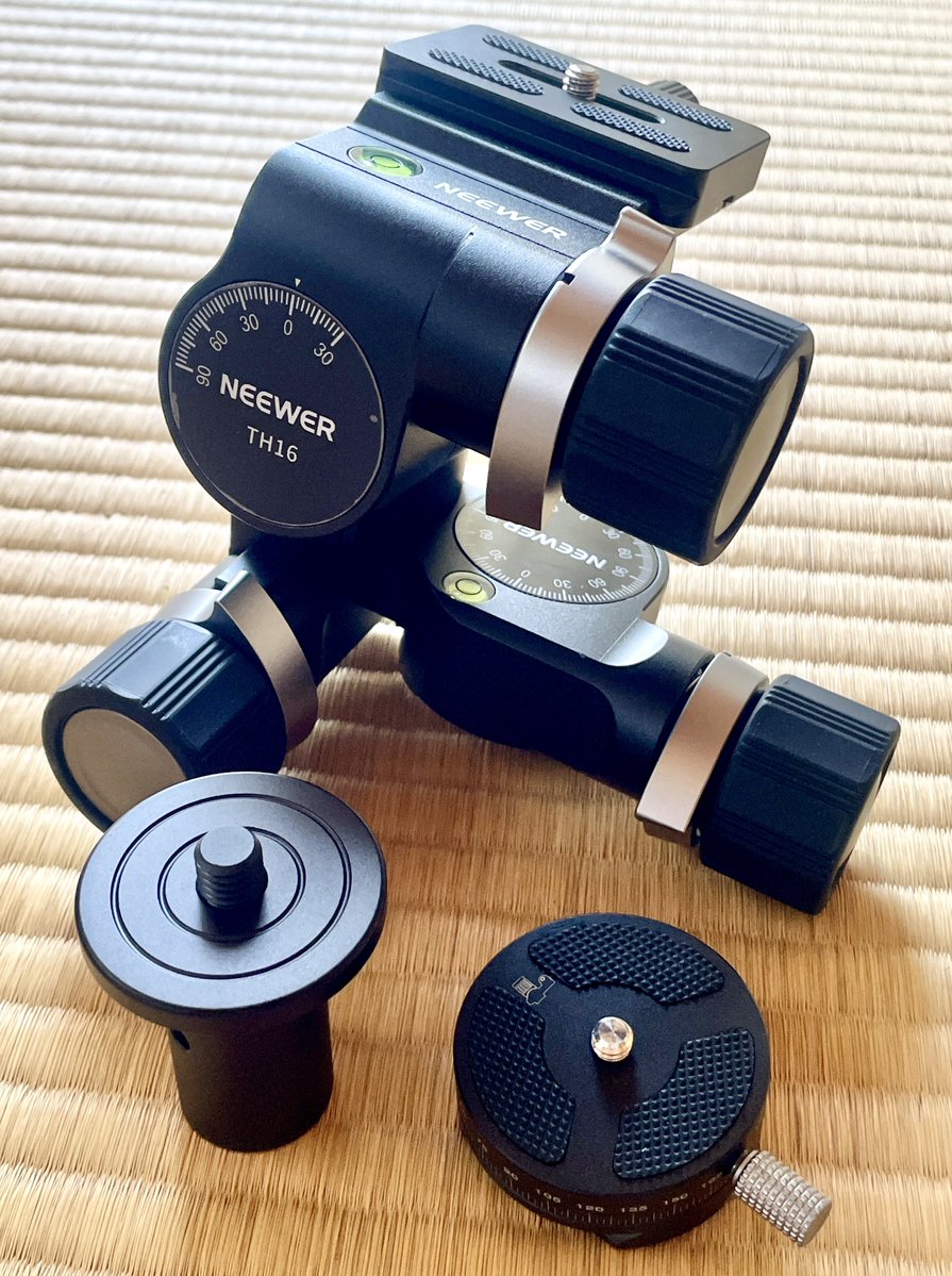 G_nt_1's tweet photo. 今届いたMNG以前購入して初期不良で返品したメーカーの物、改良されたらしいですがどうでしょう？フクロウの撮影で画角調整用に毎年購入願望があったんですがやっと踏ん切りが付いてポチりました https://t.co/WzTlY5cD9Y